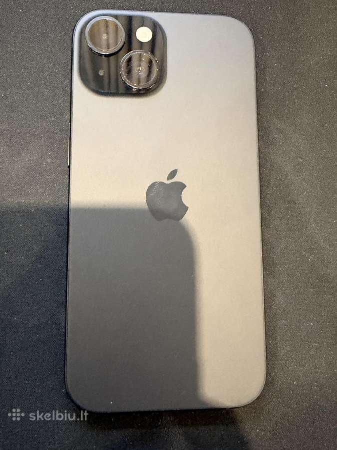 iPhone 15, Black, 128gb - nuotraukos Nr. 2