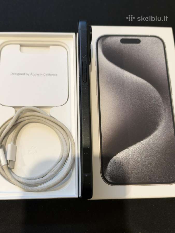iPhone 15, Black, 128gb - nuotraukos Nr. 4
