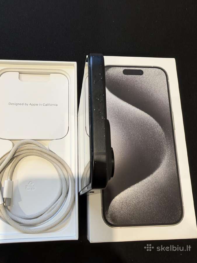 iPhone 15, Black, 128gb - nuotraukos Nr. 5