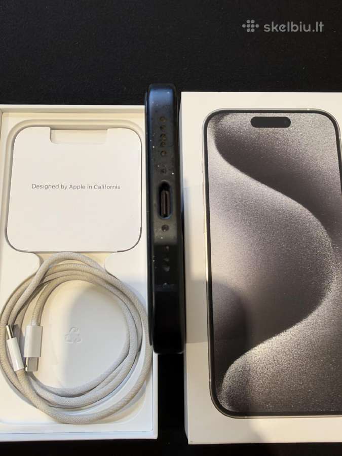 iPhone 15, Black, 128gb - nuotraukos Nr. 6