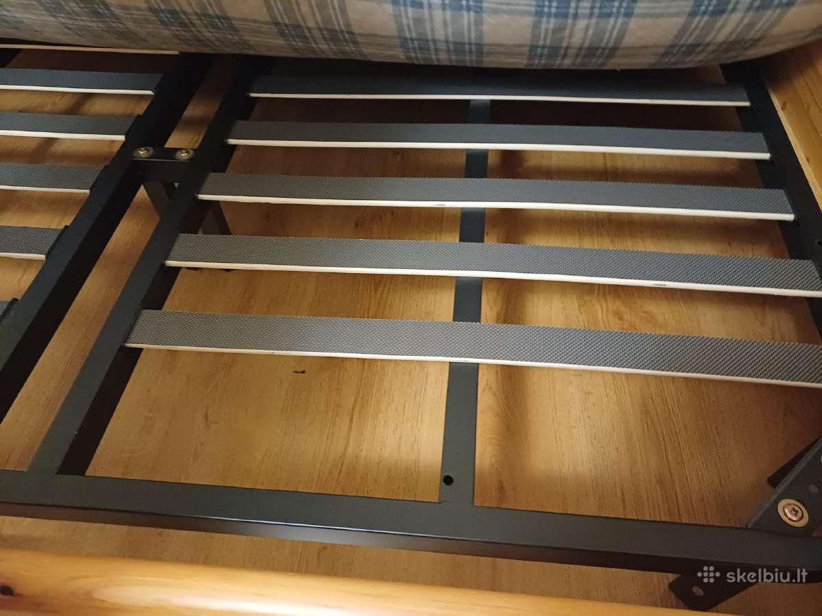 Metalinis lovos rėmas 180x200 - nuotraukos Nr. 2