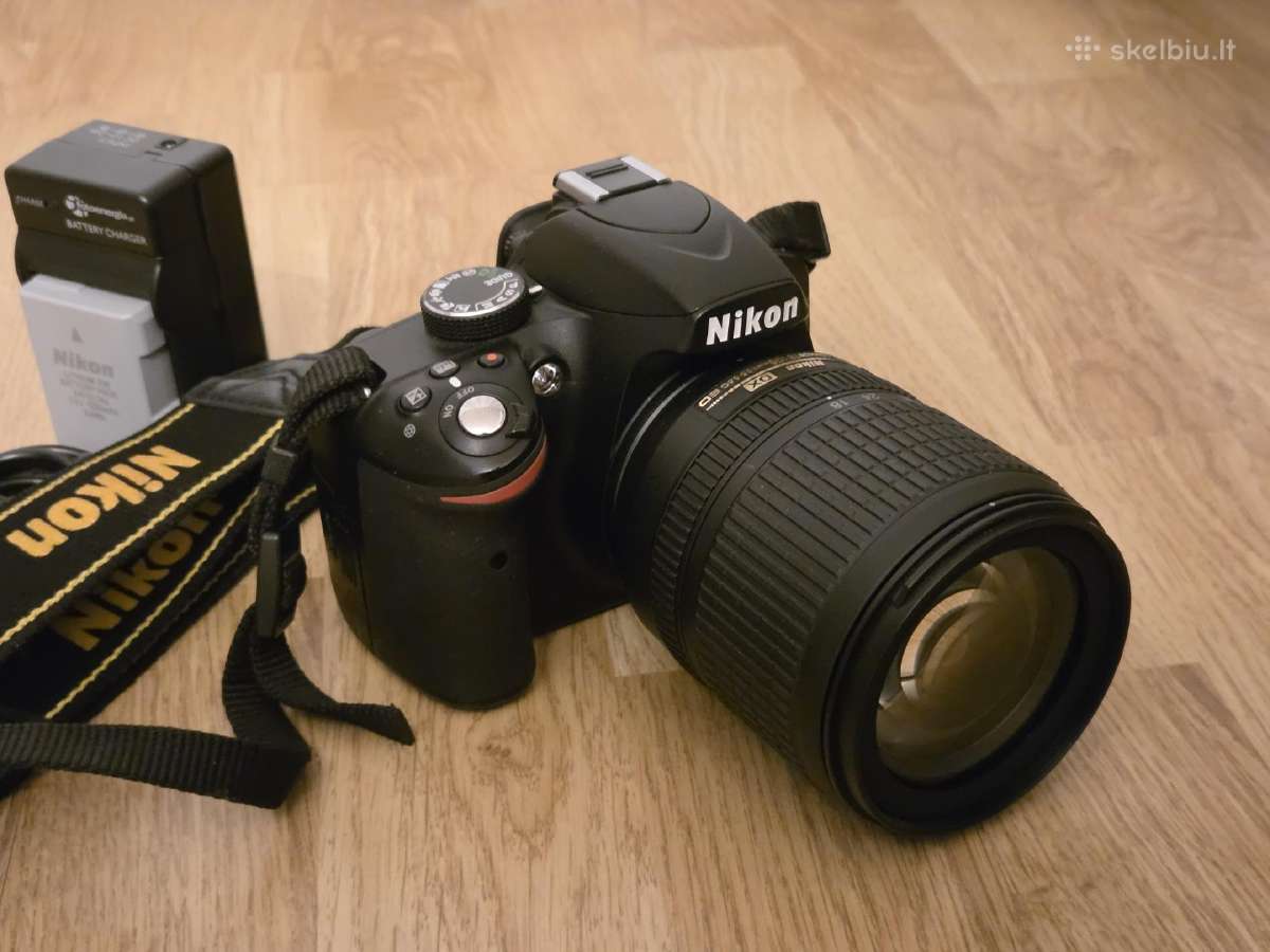 Nikon D3200 / 18-105 mm Af-s / Dslr / 23.6k kadrų - nuotraukos Nr. 4