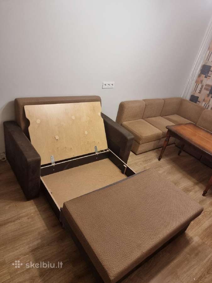 Puikios būklės platus viengulis fotelis - nuotraukos Nr. 6
