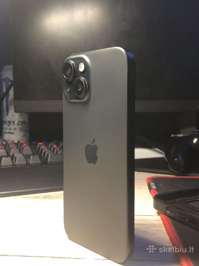 iPhone 15 86% bat. Life (juodas/black) - nuotraukos Nr. 2