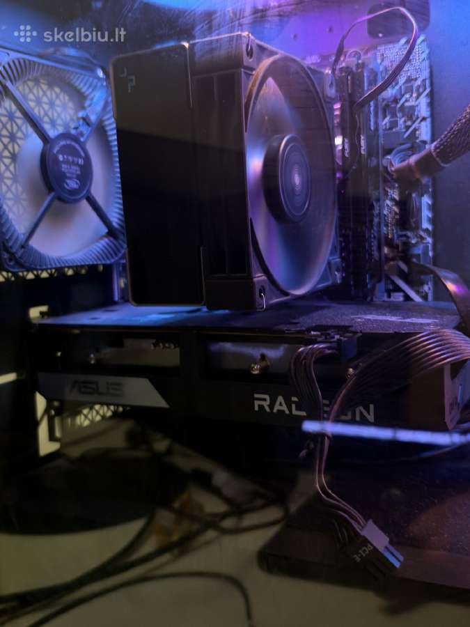 Pc rx 6600 + i5-12400f + 32gb RAM + 512gb - nuotraukos Nr. 2