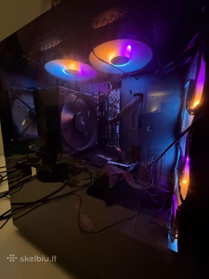 Pc rx 6600 + i5-12400f + 32gb RAM + 512gb - nuotraukos Nr. 3