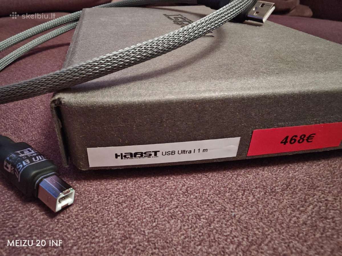 Habst Usb Ultra I hi-end usb laidas/kabelis - nuotraukos Nr. 3