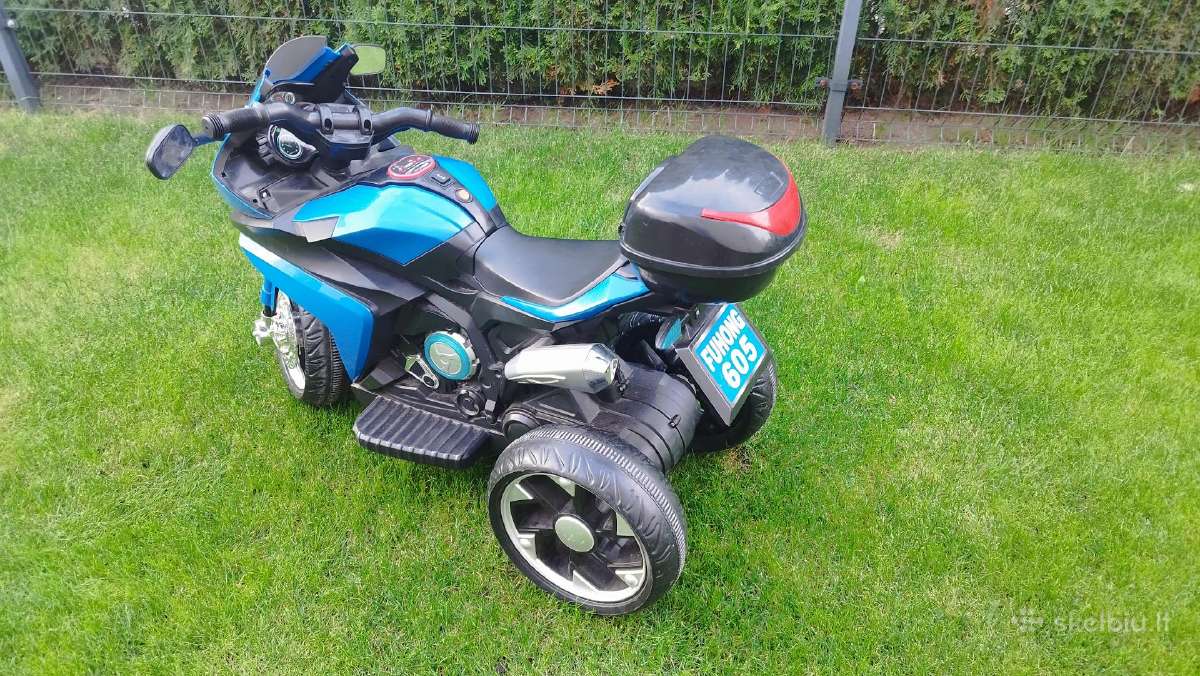 Elektrinis vaikiškas motociklas - nuotraukos Nr. 2