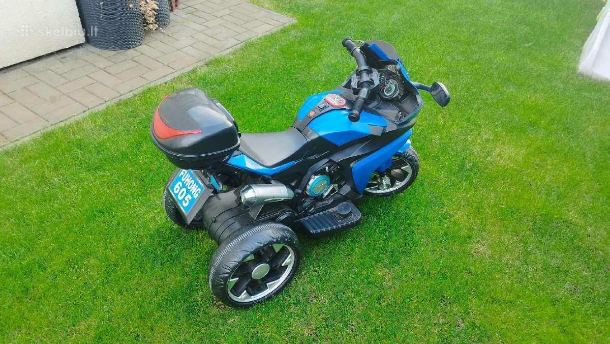 Elektrinis vaikiškas motociklas - nuotraukos Nr. 3