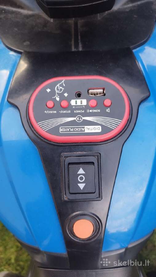 Elektrinis vaikiškas motociklas - nuotraukos Nr. 5