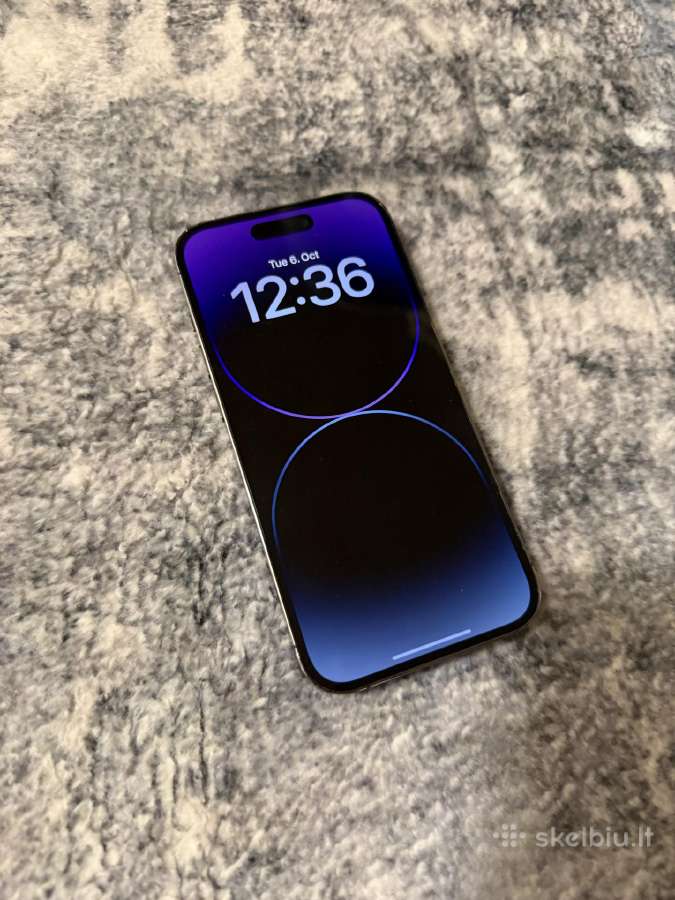 iPhone 14 pro 100% baterija - nuotraukos Nr. 2