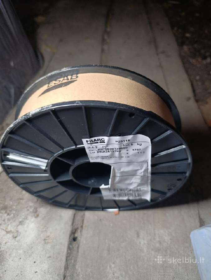 Esab Filarc Pz6115 suvirinimo viela - nuotraukos Nr. 2