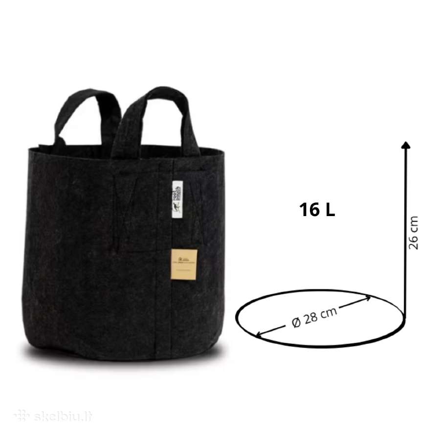 Root Pouch tekstiliniai auginimo maišai 3,8–45 l - nuotraukos Nr. 13