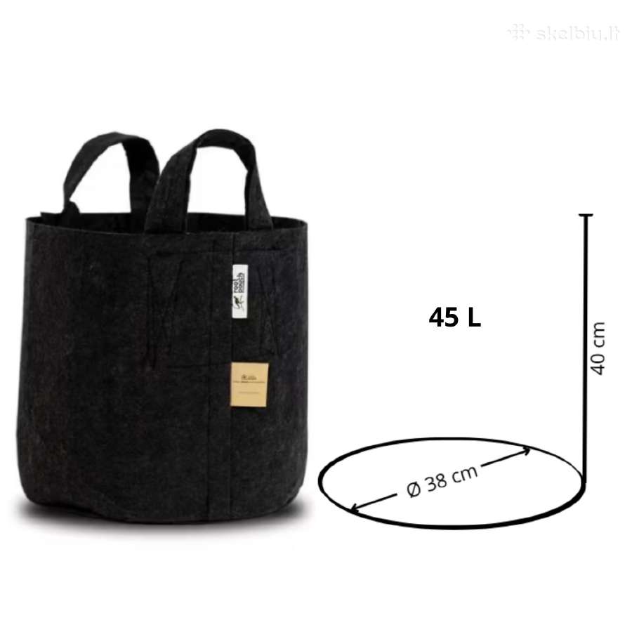 Root Pouch tekstiliniai auginimo maišai 3,8–45 l - nuotraukos Nr. 14