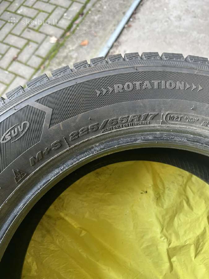 Cooper Weather-master Ice 600 225/65 R17 102t 4vnt - nuotraukos Nr. 5