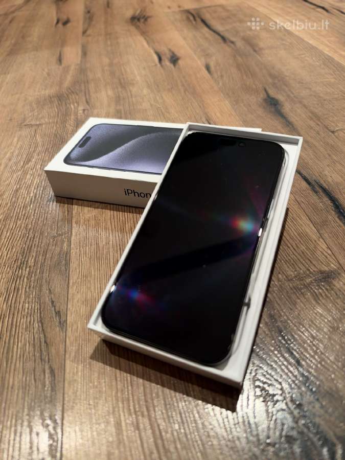 iPhone 15 Pro max, Blue Titanium, 256gb - nuotraukos Nr. 2