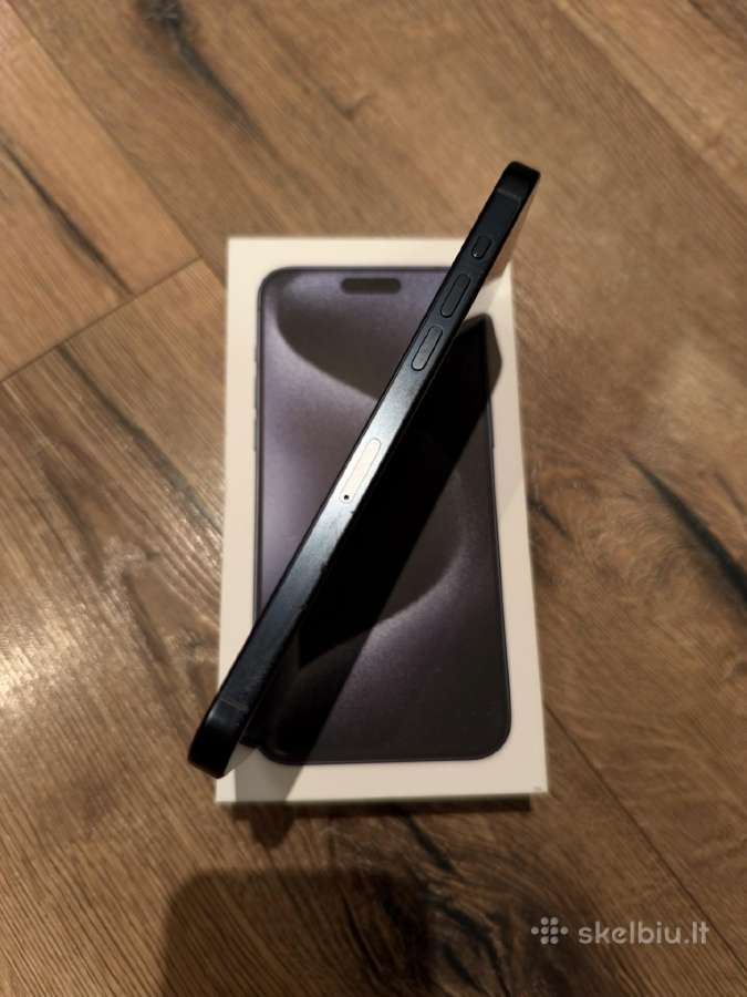 iPhone 15 Pro max, Blue Titanium, 256gb - nuotraukos Nr. 4