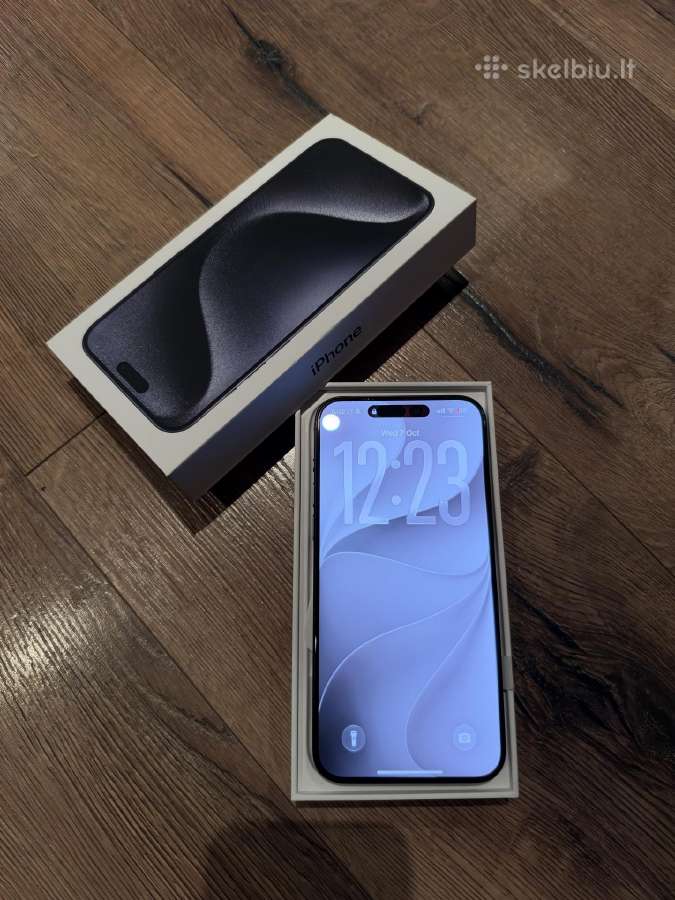 iPhone 15 Pro max, Blue Titanium, 256gb - nuotraukos Nr. 5