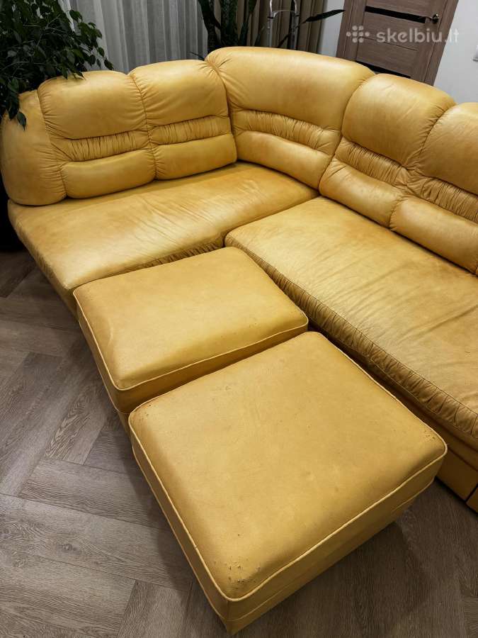 Sofa kampas su miegama funkcija ir foteliais - nuotraukos Nr. 4
