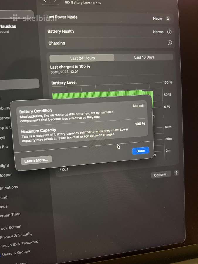 MacBook pro M5 - nuotraukos Nr. 5