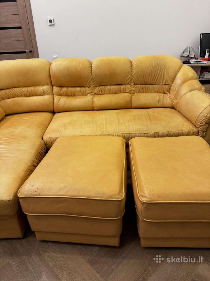 Sofa kampas su miegama funkcija ir foteliais - nuotraukos Nr. 6