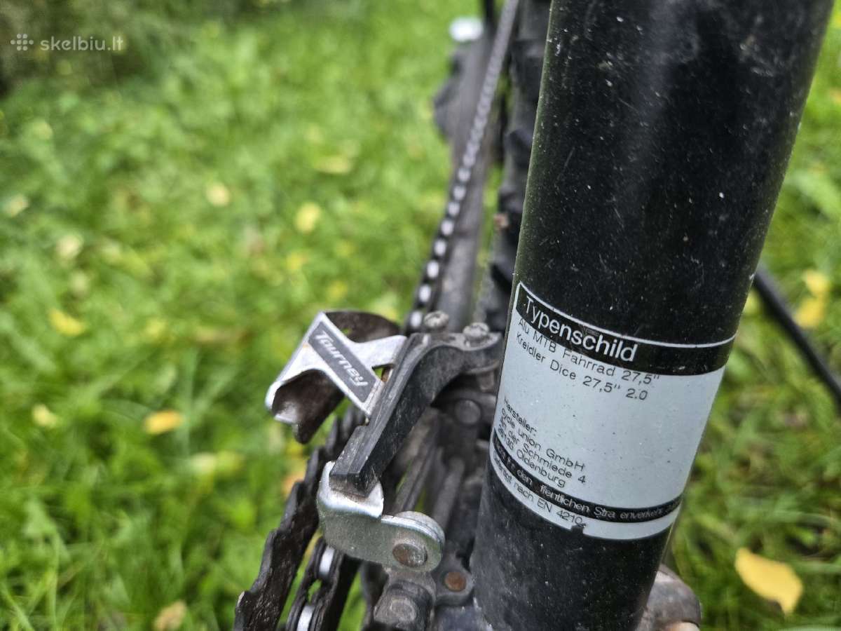 Kreidler Dice 2.0 27.5" kalnų dviratis, Šiauliai - nuotraukos Nr. 4