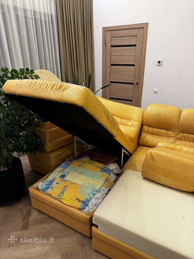 Sofa kampas su miegama funkcija ir foteliais - nuotraukos Nr. 3