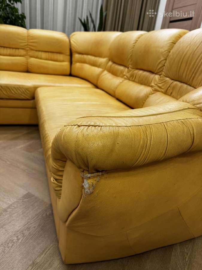 Sofa kampas su miegama funkcija ir foteliais - nuotraukos Nr. 15