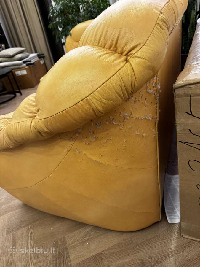 Sofa kampas su miegama funkcija ir foteliais - nuotraukos Nr. 16