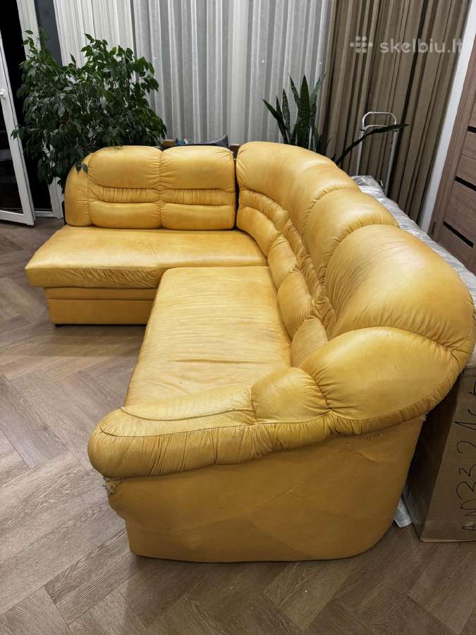 Sofa kampas su miegama funkcija ir foteliais - nuotraukos Nr. 17