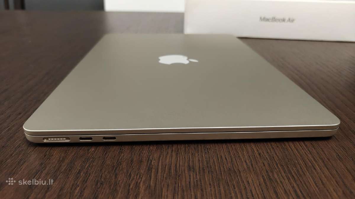 MacBook Air 13 M4 Starlight 16gb RAM 256gb 100%bat - nuotraukos Nr. 10