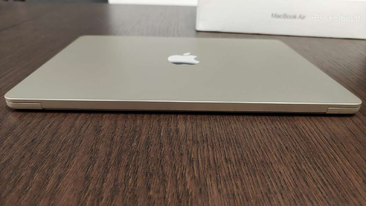 MacBook Air 13 M4 Starlight 16gb RAM 256gb 100%bat - nuotraukos Nr. 9