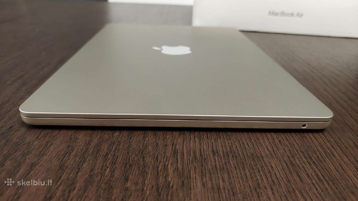 MacBook Air 13 M4 Starlight 16gb RAM 256gb 100%bat - nuotraukos Nr. 8