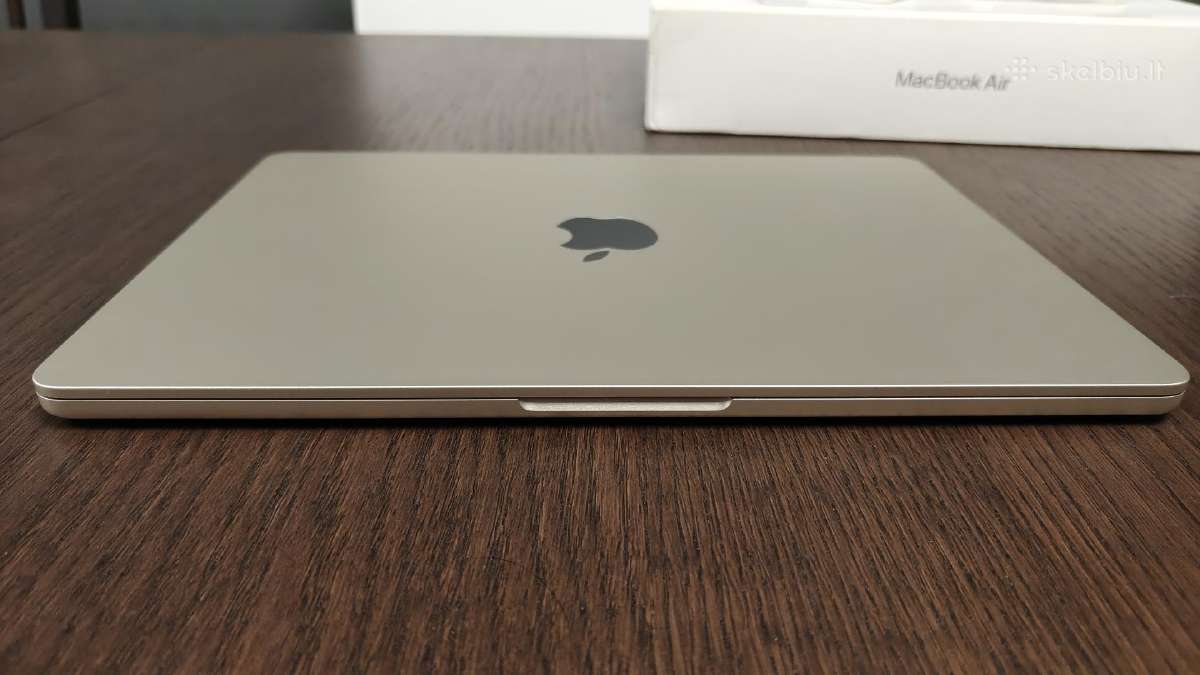 MacBook Air 13 M4 Starlight 16gb RAM 256gb 100%bat - nuotraukos Nr. 7