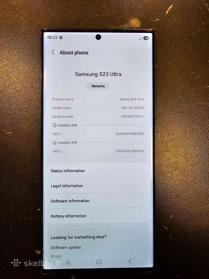 Samsung S23 Ultra - nuotraukos Nr. 8