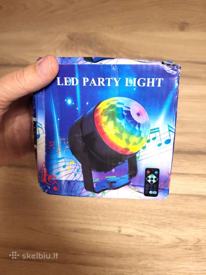 Disco lempa projektorius - nuotraukos Nr. 3