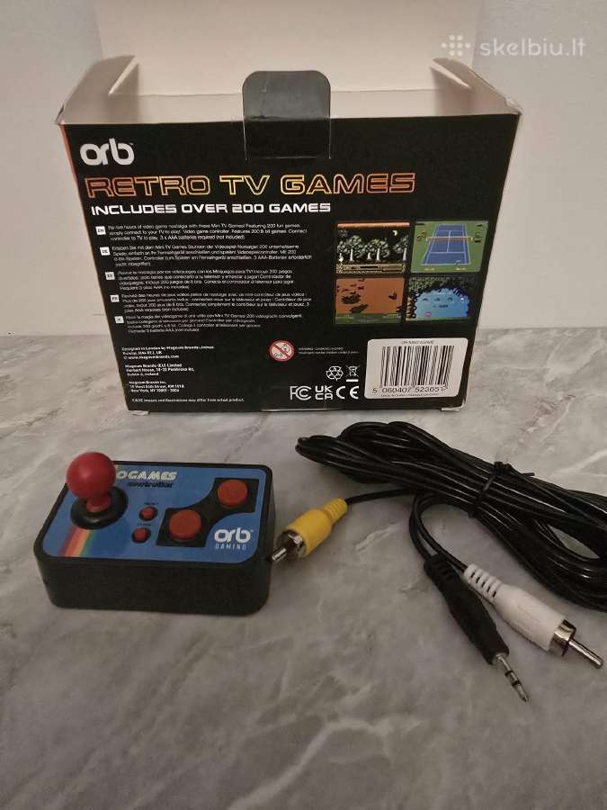 Orb Retro TV Games konsolė – 200 žaidimų - nuotraukos Nr. 2