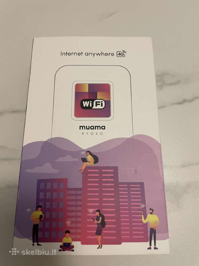 Naujas 4G Wi-fi maršrutizatorius Muama Ryoko - nuotraukos Nr. 4