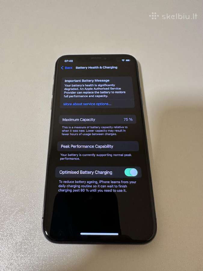 iPhone X 64 GB - nuotraukos Nr. 3