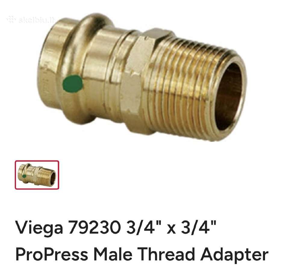 Viega propress santehnika - nuotraukos Nr. 2