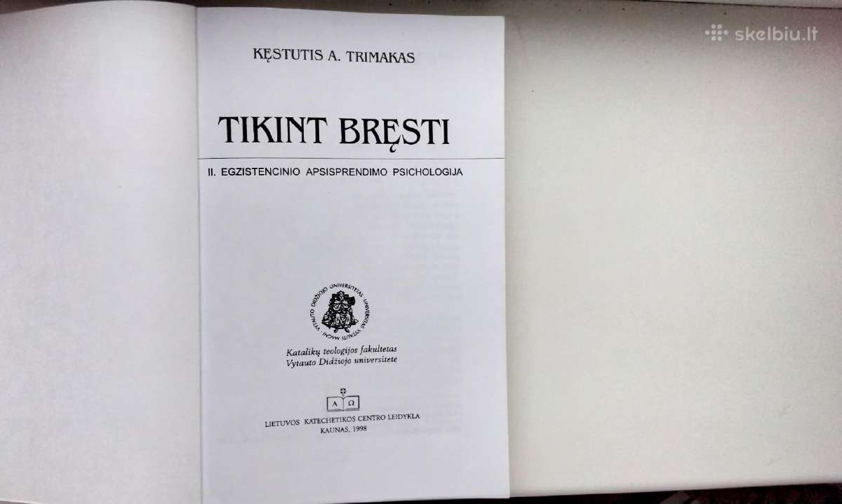 K. Trimakas. Tikint bręsti - nuotraukos Nr. 2