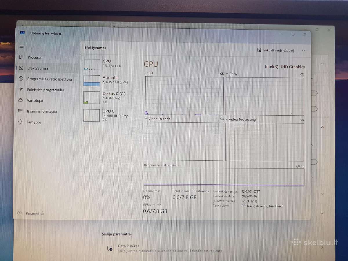 Lenovo Thinkcentre Neo 50q Gen4(1s), i5, 16gb RAM - nuotraukos Nr. 9