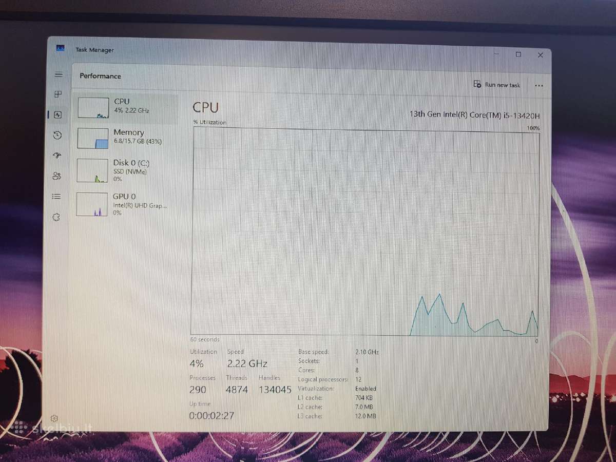 Lenovo Thinkcentre Neo 50q Gen4(1s), i5, 16gb RAM - nuotraukos Nr. 11