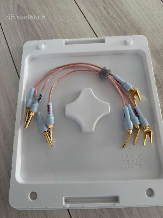 Hifi Supra maitinimo kabelis, Rca, Xlr, koloneliu - nuotraukos Nr. 2
