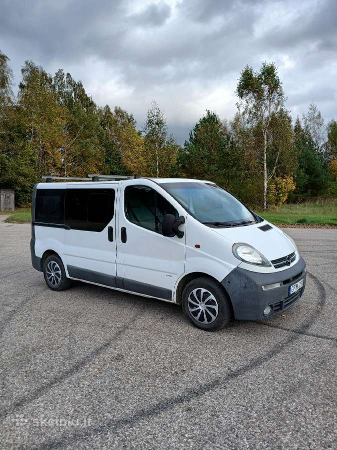 Opel vivaro - nuotraukos Nr. 2