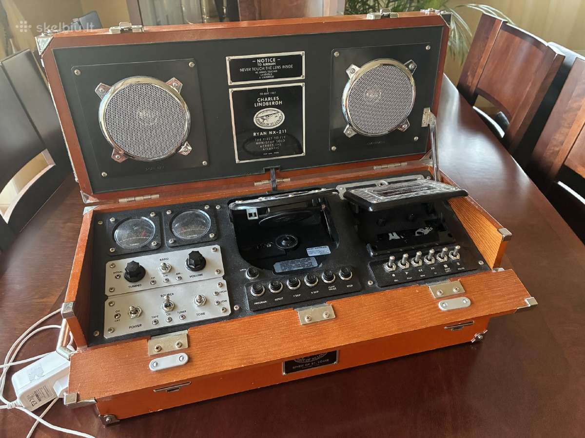 Grotuvas vintažinis Boombox spirit of St Luis - nuotraukos Nr. 6