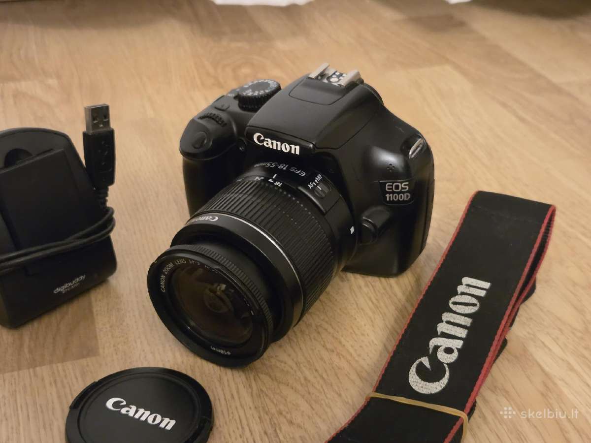 Canon EOS 1100d / 18-55mm Efs / 10.8k kadrų - nuotraukos Nr. 2