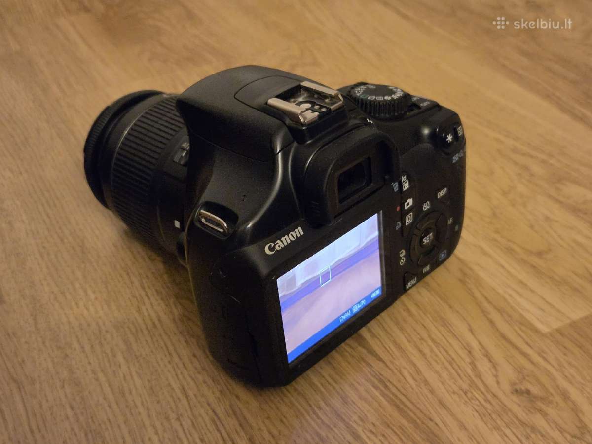 Canon EOS 1100d / 18-55mm Efs / 10.8k kadrų - nuotraukos Nr. 7