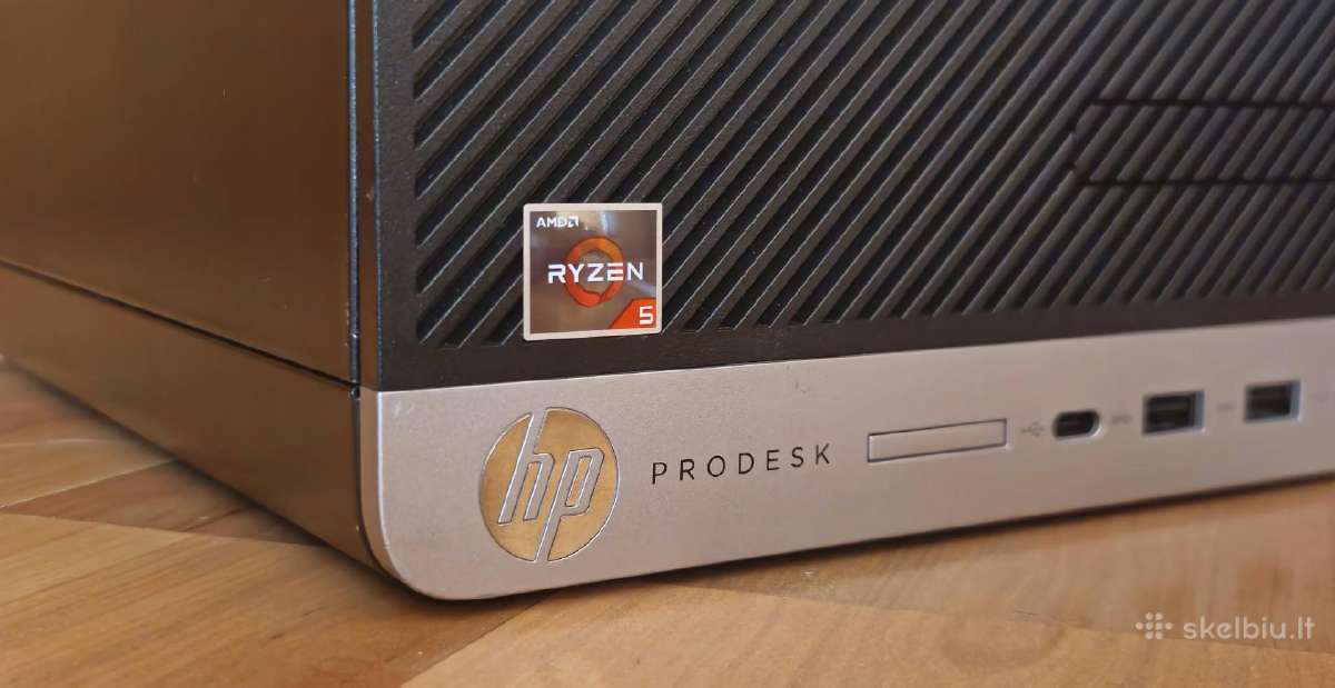Stacionarus kompiuteris su Ryzen 5 - nuotraukos Nr. 3