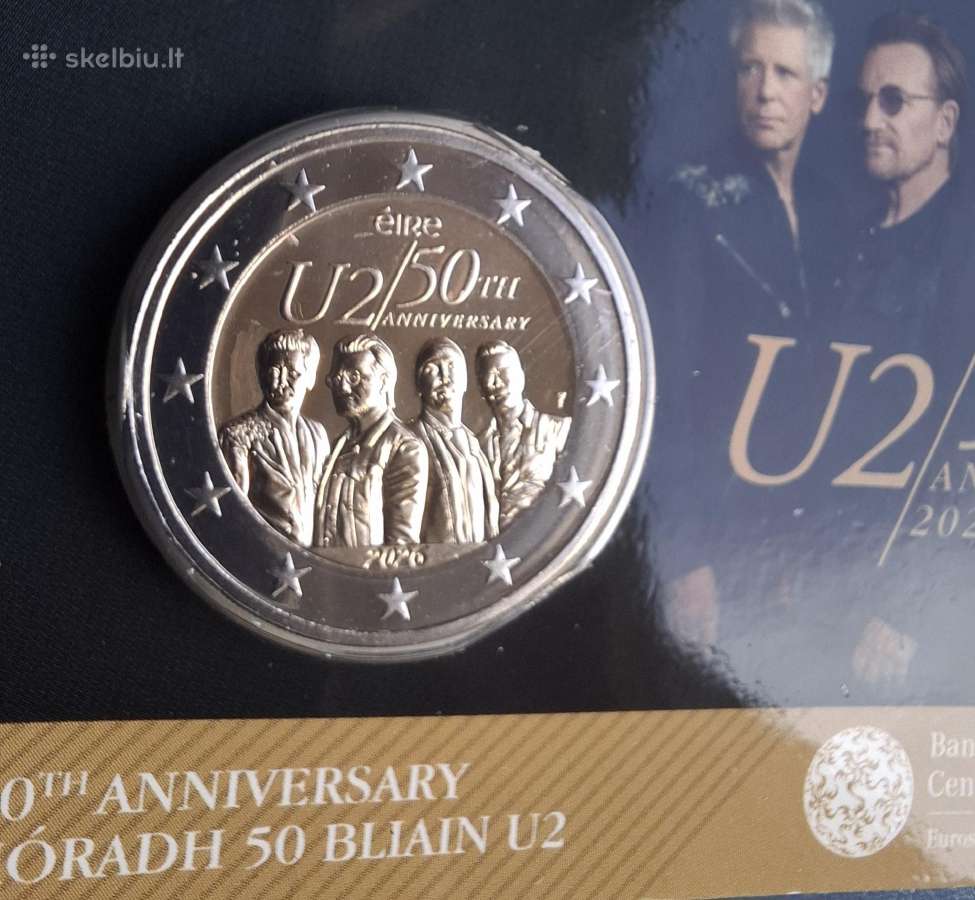 50 metų roko grupei U2, Airija 2026 - nuotraukos Nr. 3
